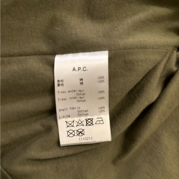 A.P..C Waxed Cotton Jacket - Picture 3 of 5